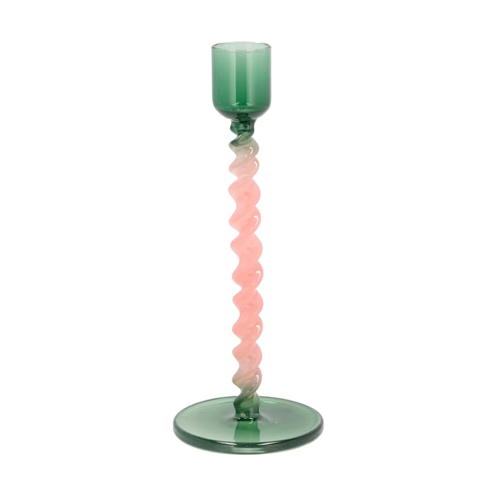 Świecznik Styles 16,3 cm - Green-pink - Villa Collection