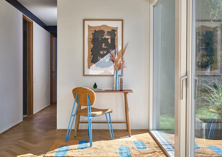 Świecznik Styles cętki 21 cm, Blue-orange Villa Collection