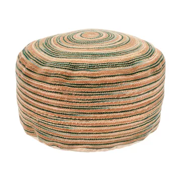 Vem pufa 30x60 cm - Green-nature-pink - Villa Collection