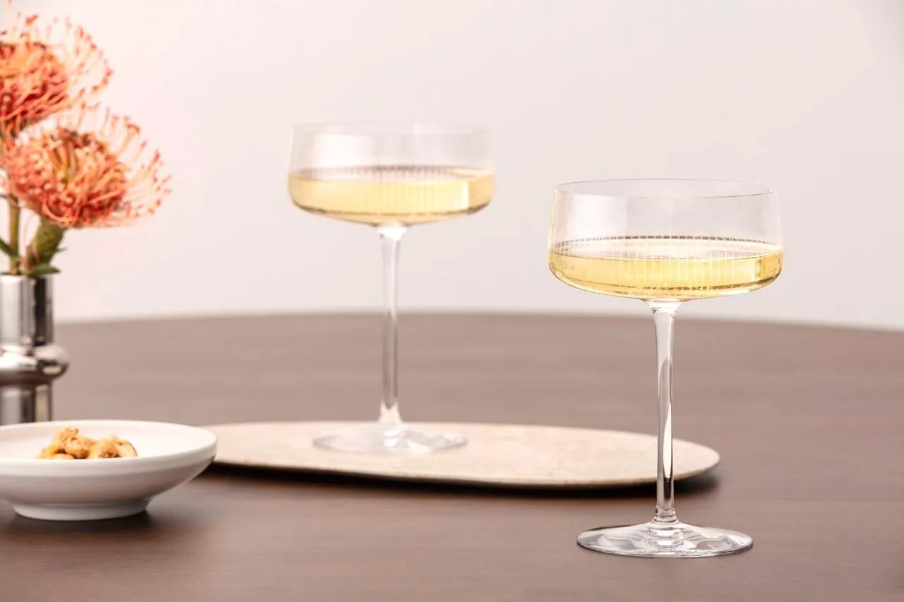Afina kieliszek coupe do szampana, Przezroczyste, 120 ml, 4-pak Villeroy & Boch