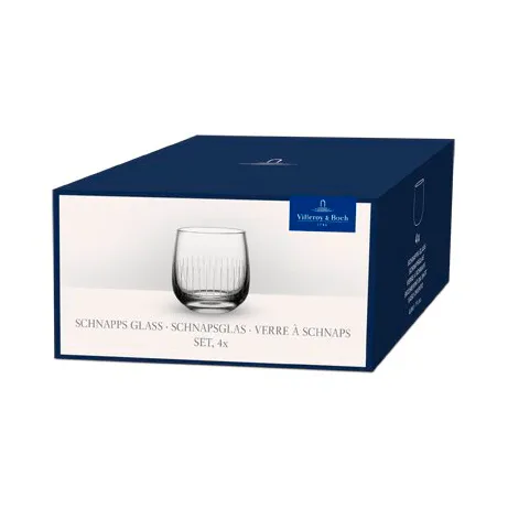 Afina kieliszek do wódki, Przezroczysty, 40 ml, 4-pak Villeroy & Boch