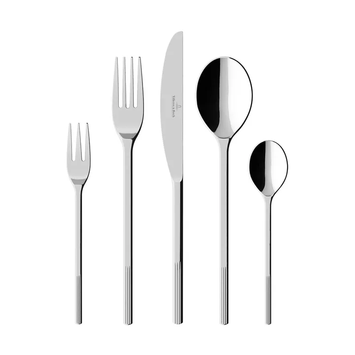 Afina zestaw sztućców - Stal nierdzewna, 30 elementów - Villeroy & Boch
