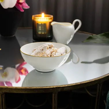 Anmut Gold miska Ø 13 cm, Biały Villeroy & Boch