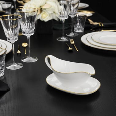 Anmut Gold talerz do serwowania 20 cm, Biały Villeroy & Boch