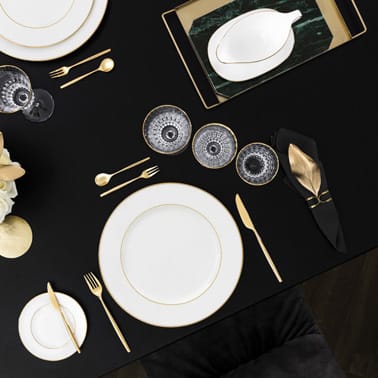 Anmut Gold talerz do serwowania Ø33,5 cm, Biały Villeroy & Boch