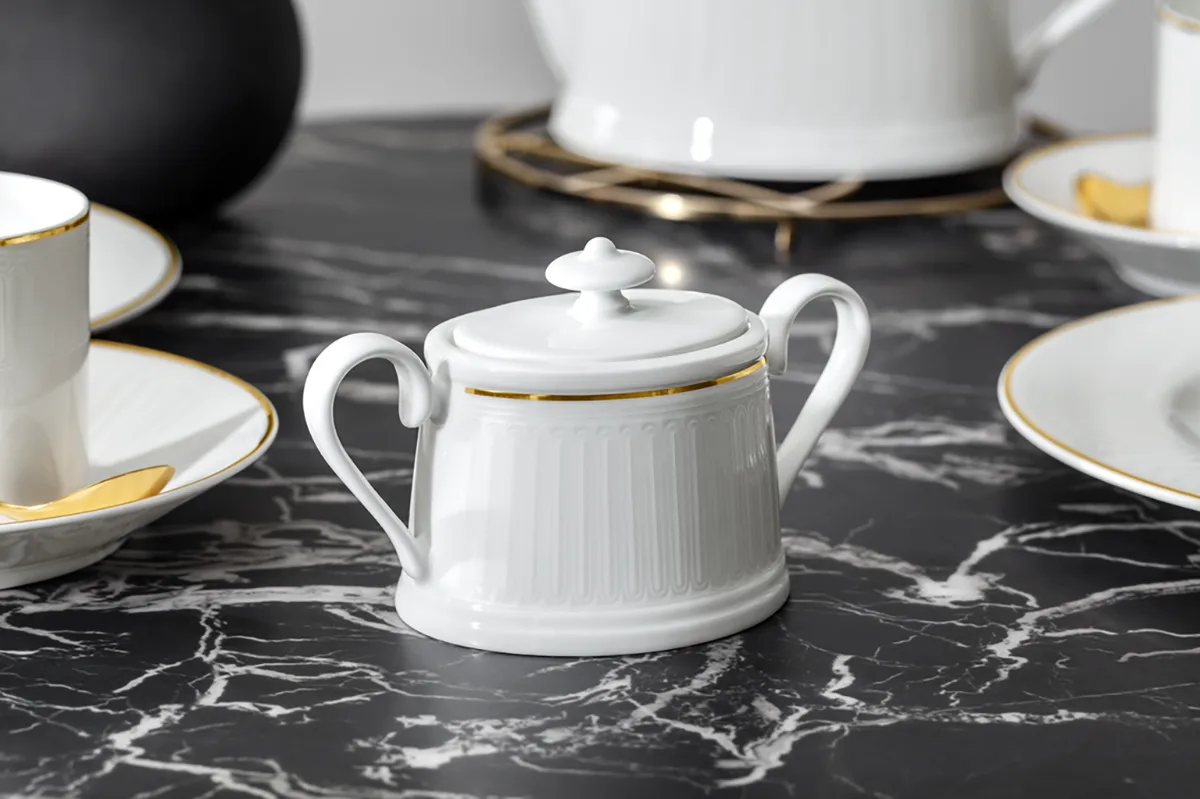 Château Septfontaines cukiernica 150 ml, Biały-złoty Villeroy & Boch