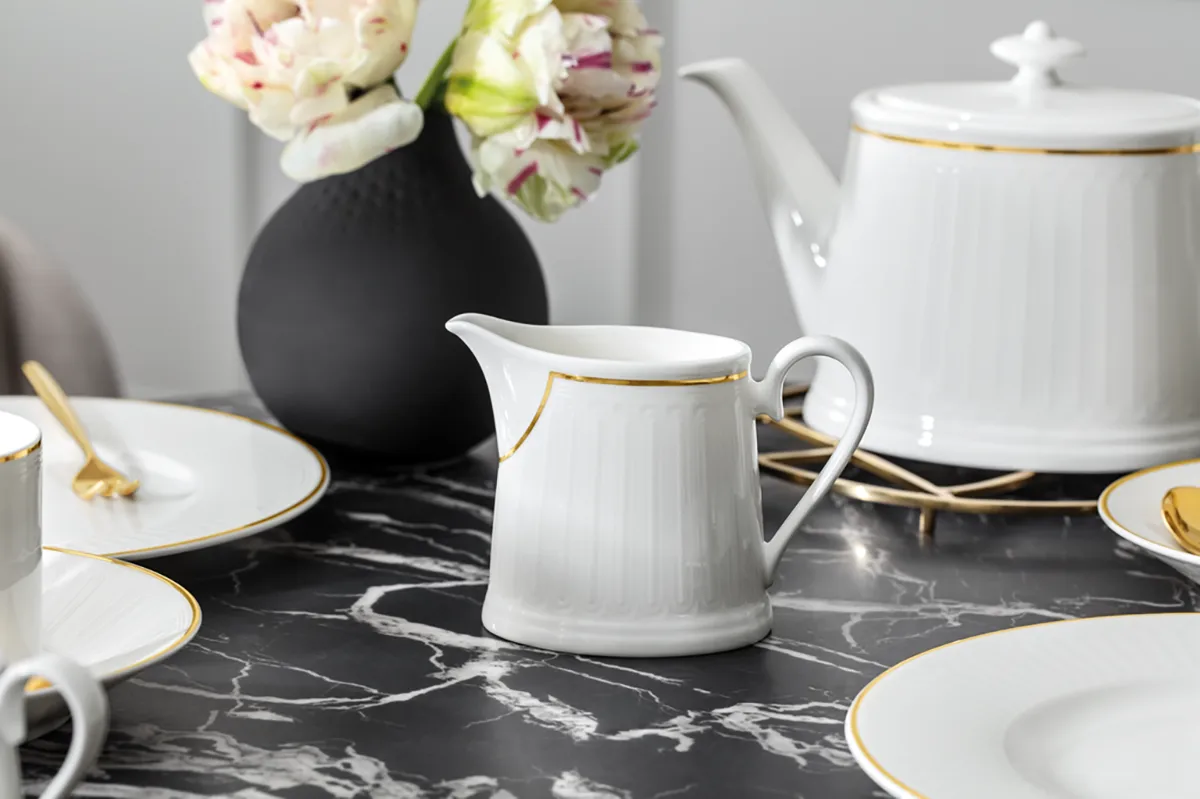 Château Septfontaines dzbanek na mleko 250 ml, Biały-złoty Villeroy & Boch