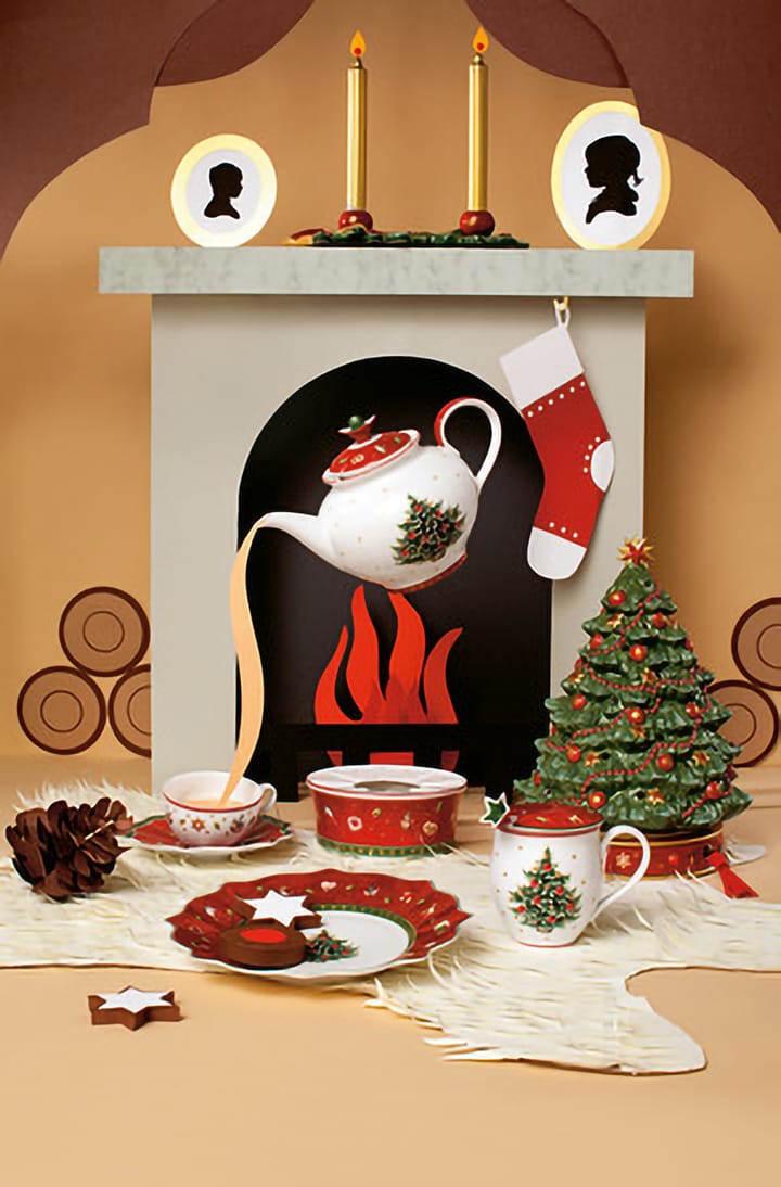 Choinka z pozytywką Toy's Delight, Biało-czerwony. Villeroy & Boch