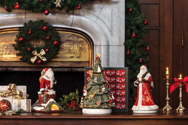 Christmas Toys Memory Kalendarz adwentowy z choinką, Zielony-czerwony Villeroy & Boch
