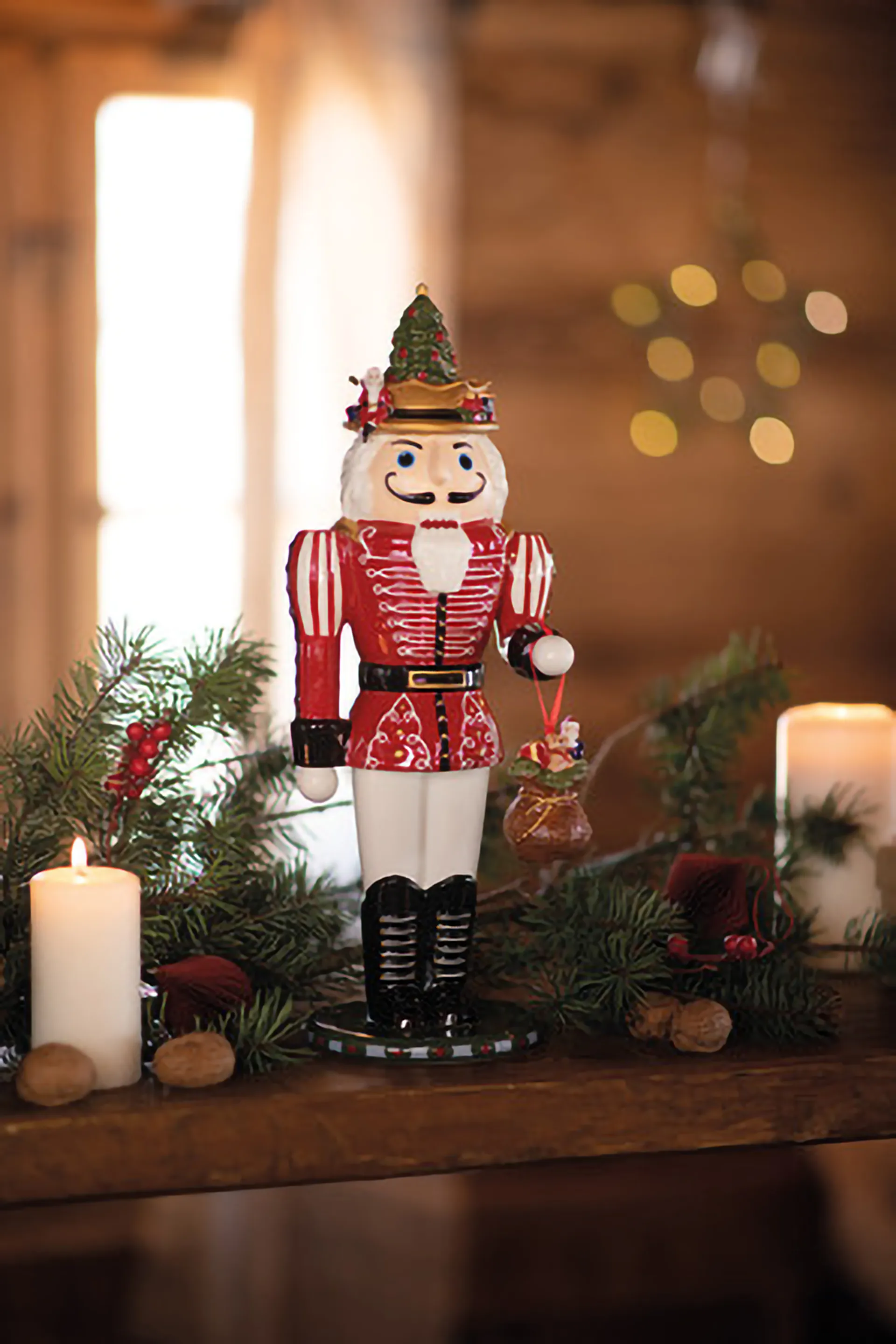 Dekoracja Christmas Toys Memory, Biało-czerwony. Villeroy & Boch