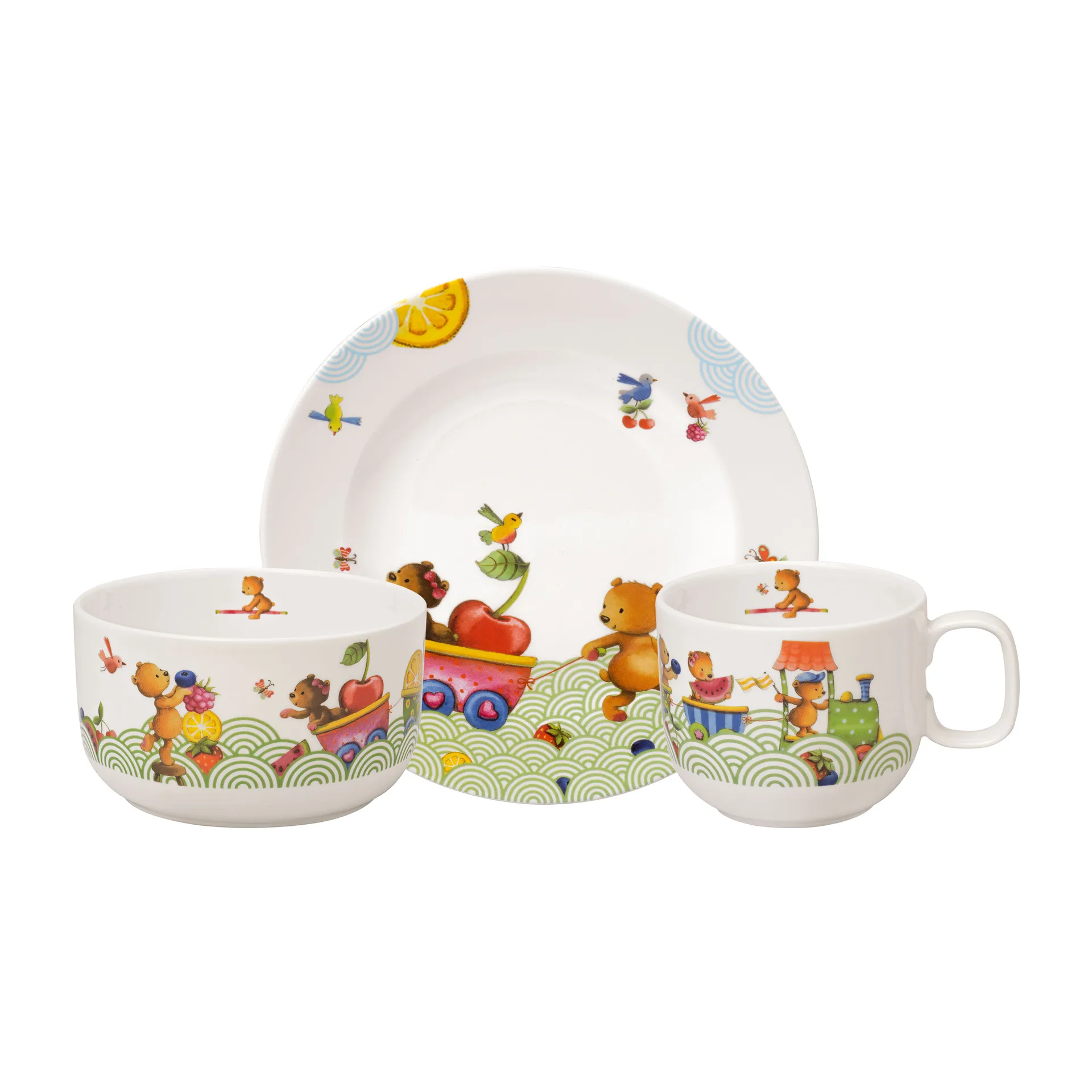 Dziecięca zastawa stołowa Hungry as a Beaar, 3 elementy Villeroy & Boch