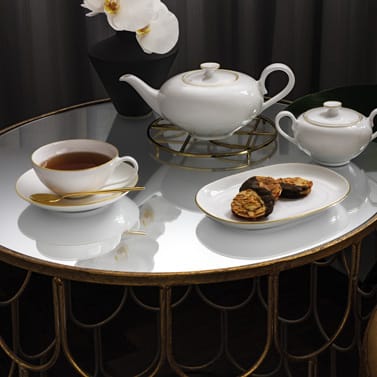 Filiżanka Anmut Gold, Biały Villeroy & Boch