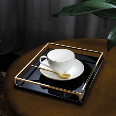 Filiżanka do kawy Anmut Gold, Biały Villeroy & Boch