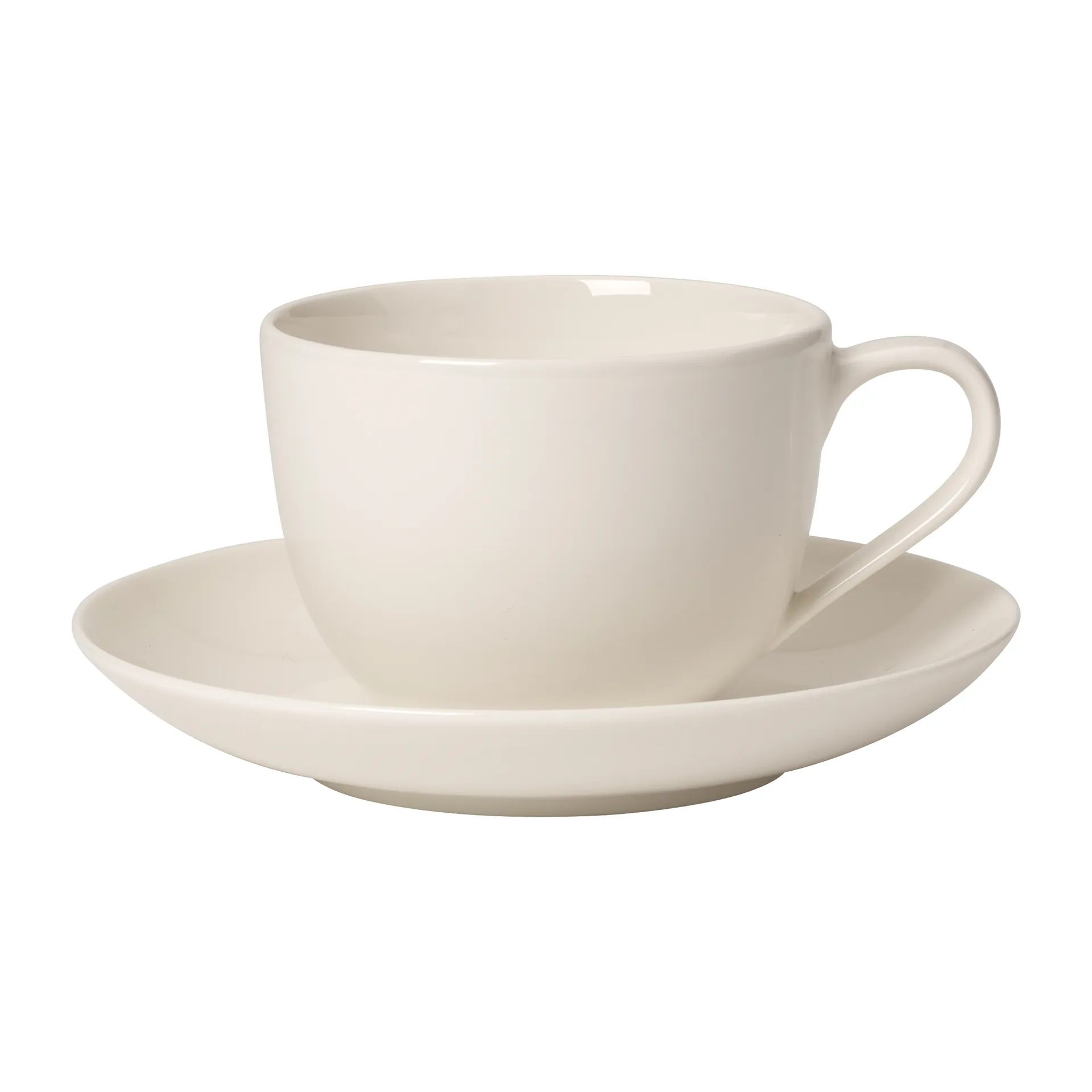 Filiżanka For Me Coffee ze spodkiem, Biały Villeroy & Boch