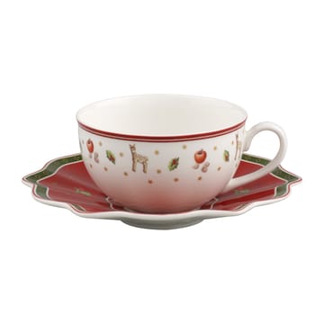 Filiżanka ze spodkiem Toy's Delight 30 cl - Biało-czerwony - Villeroy & Boch
