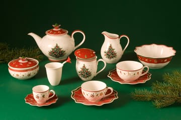 Filiżanka ze spodkiem Toy's Delight 30 cl - Biało-czerwony - Villeroy & Boch