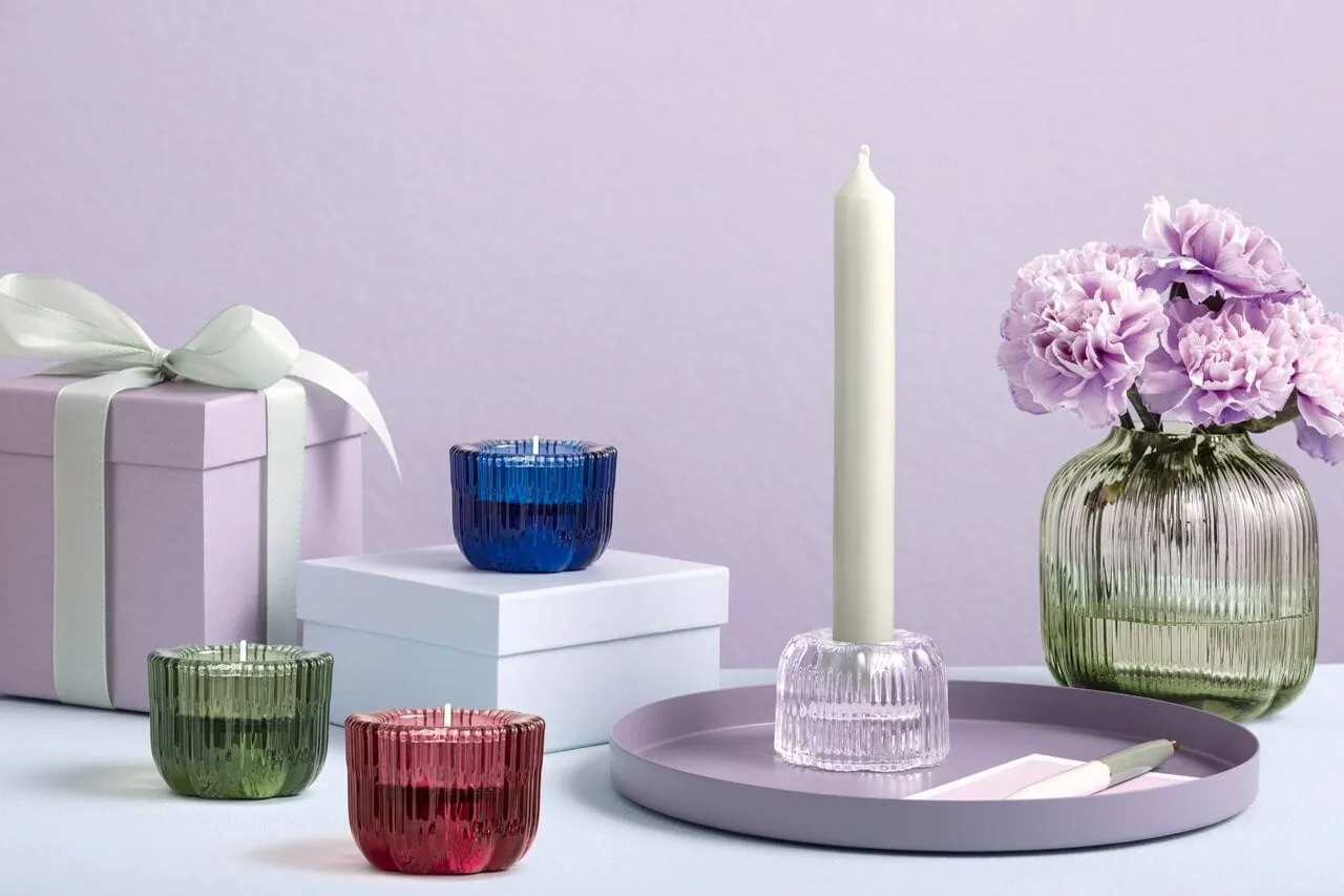 Fleur 2 w 1 lampion, Cassis, Ø6,3 cm Villeroy & Boch