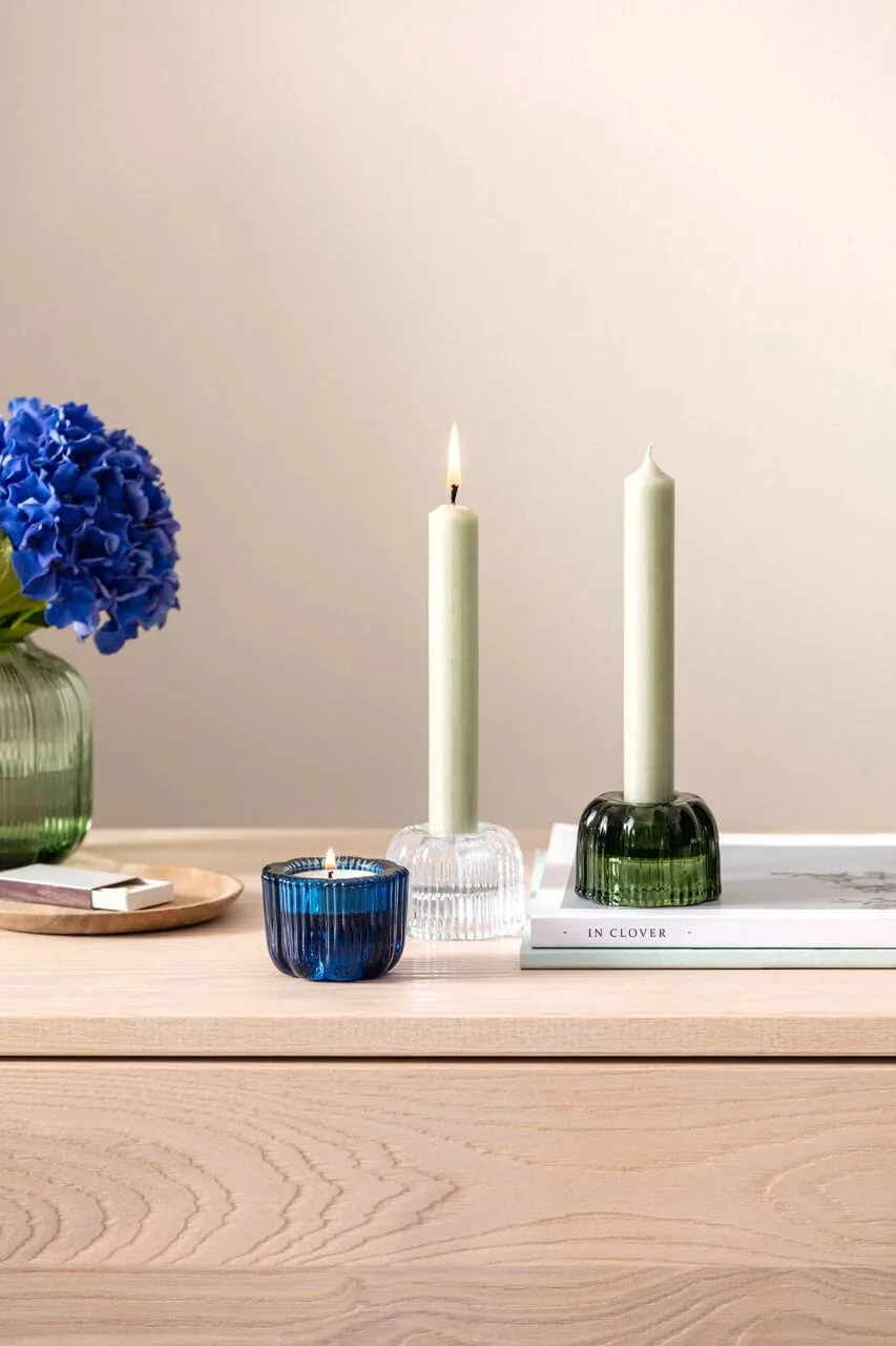 Fleur 2 w 1 lampion, Transparentny, Ø6,3 cm Villeroy & Boch