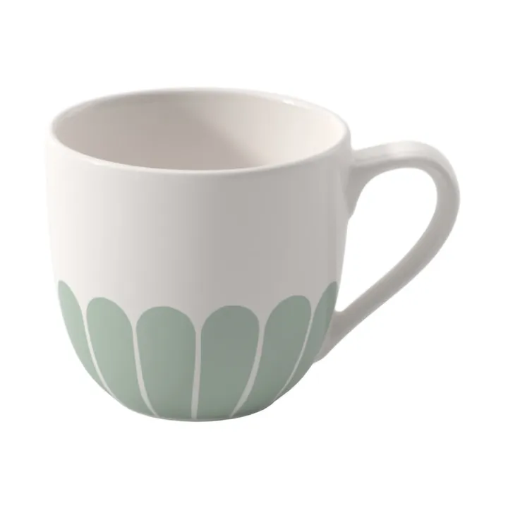 Fleur filiżanka do espresso 70 ml - White-green - Villeroy & Boch
