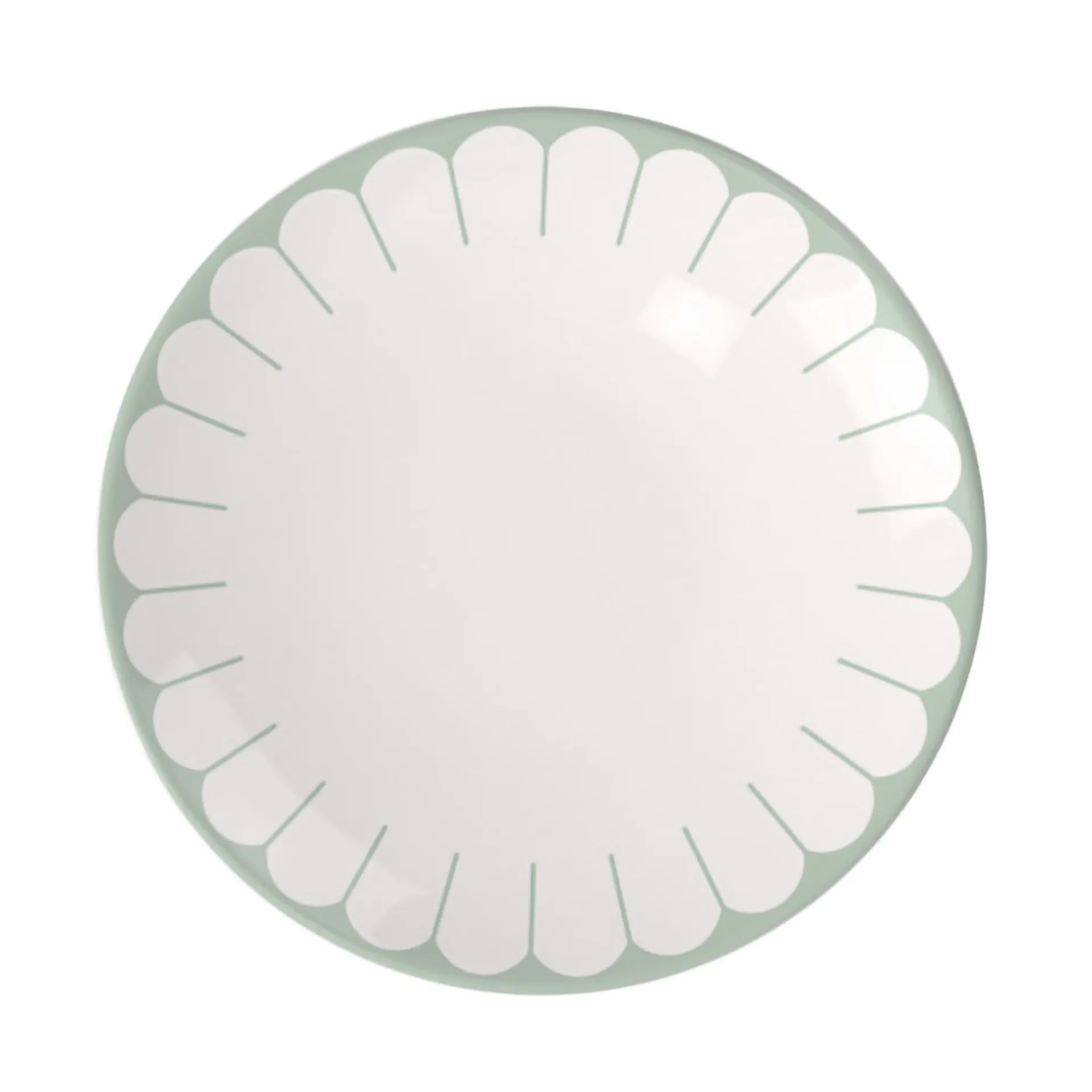 Fleur talerz Ø21 cm, White-green Villeroy & Boch