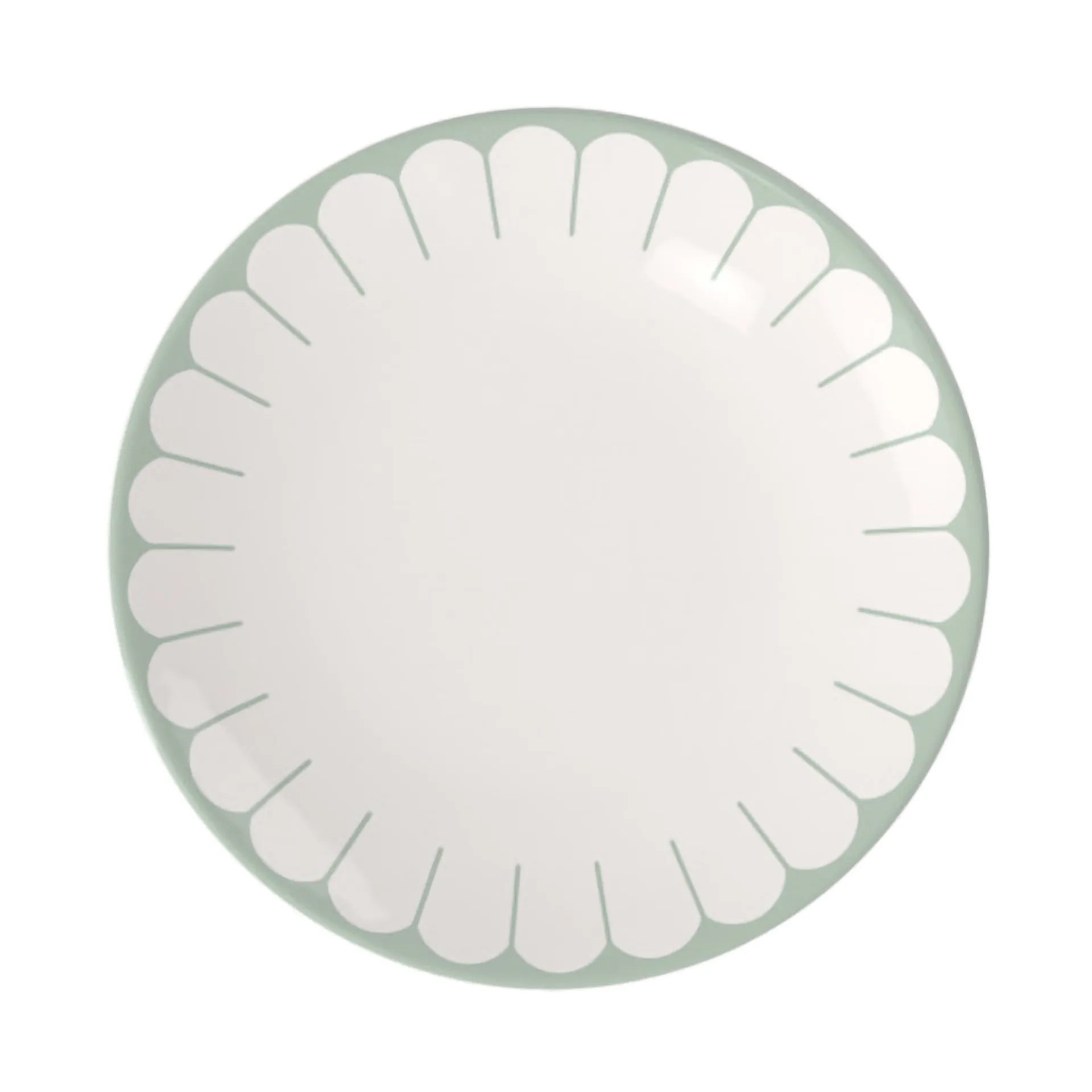 Fleur talerz Ø26,5 cm, White-green Villeroy & Boch