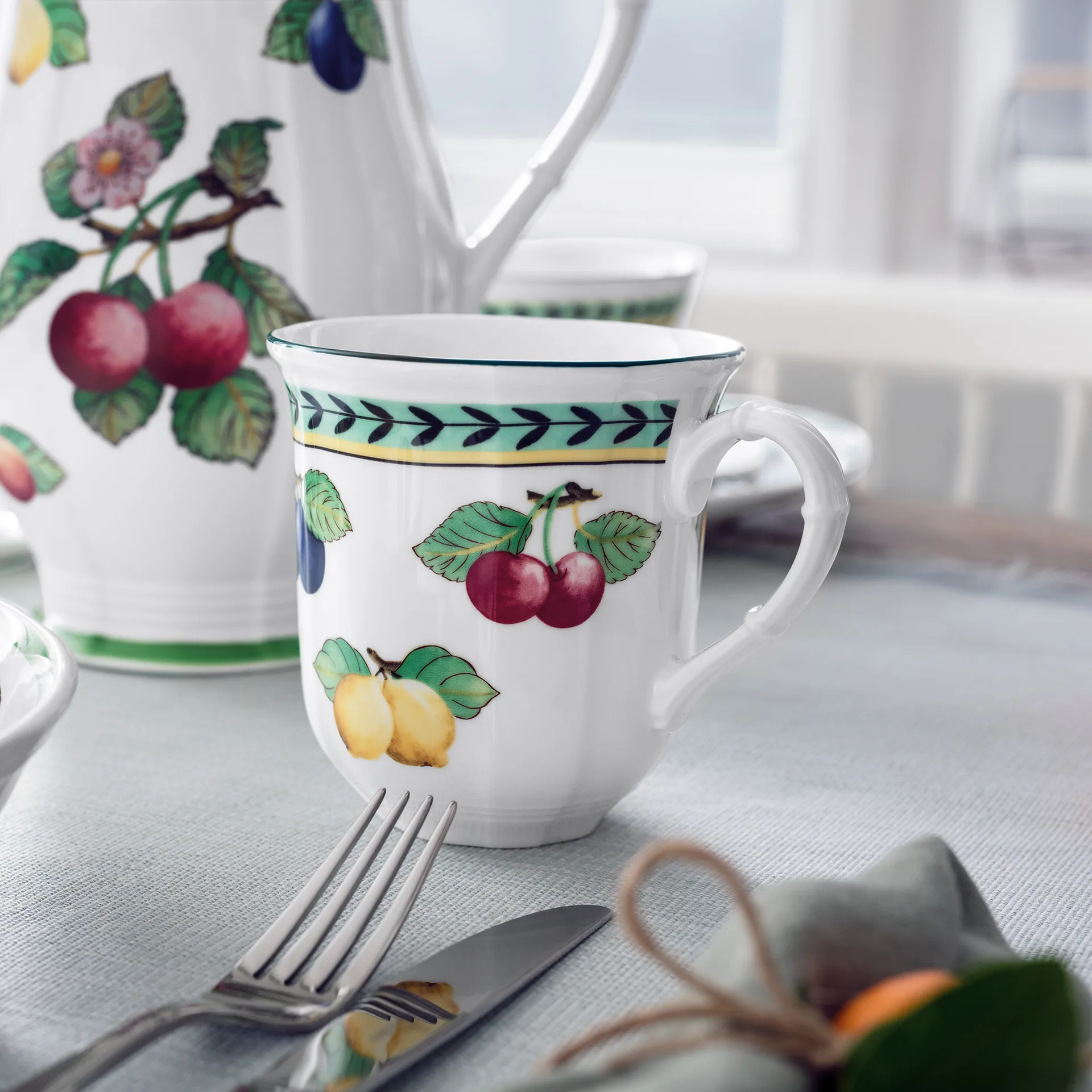 French Garden Fleurence jumbo kubek, 480 ml Villeroy & Boch