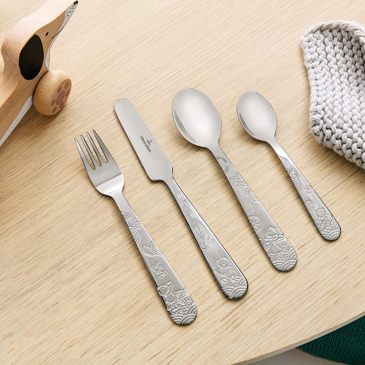Hungry as a Bear sztućce dla dzieci 4 szt., Stal nierdzewna Villeroy & Boch