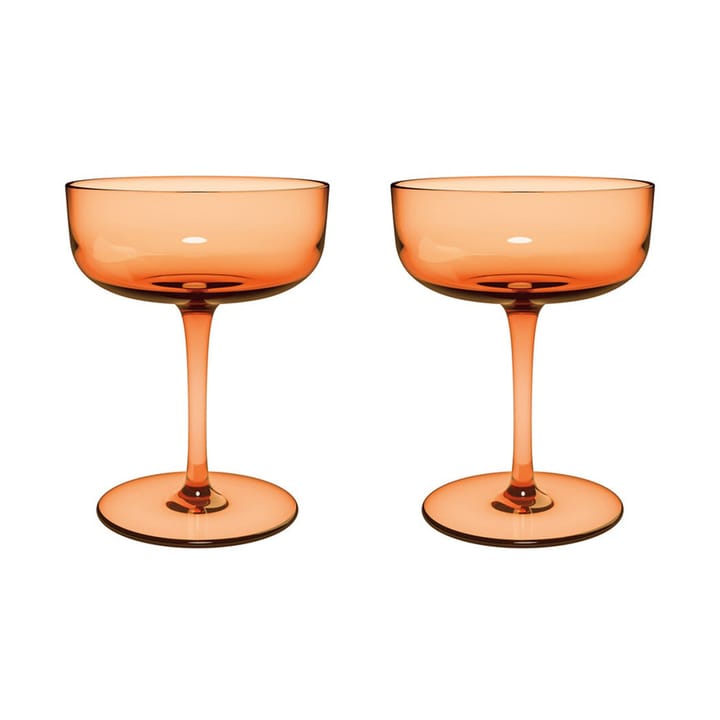 Kieliszek Coupe do szampana Like 100 ml 2 szt. - Apricot - Villeroy & Boch