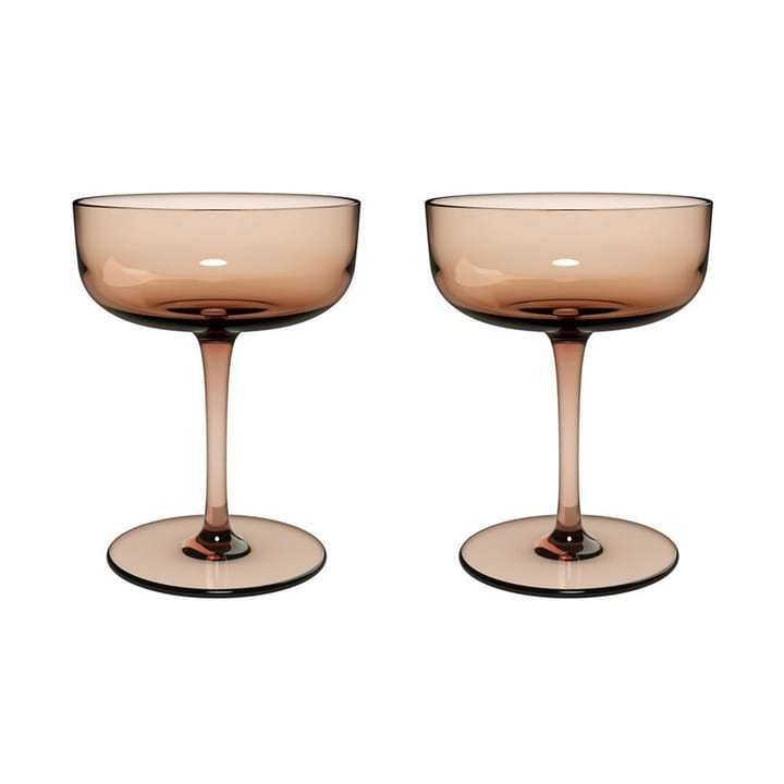 Kieliszek Coupe do szampana Like 100 ml 2 szt. - Clay - Villeroy & Boch