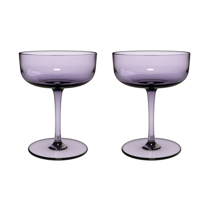 Kieliszek Coupe do szampana Like 100 ml 2 szt. - Lavender - Villeroy & Boch