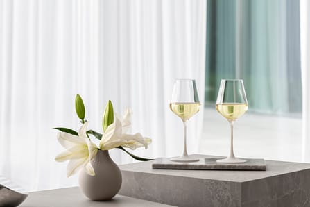 Kieliszki do białego wina Manufacture Rock 38 cl, 4 szt., Przezroczysto-białe Villeroy & Boch