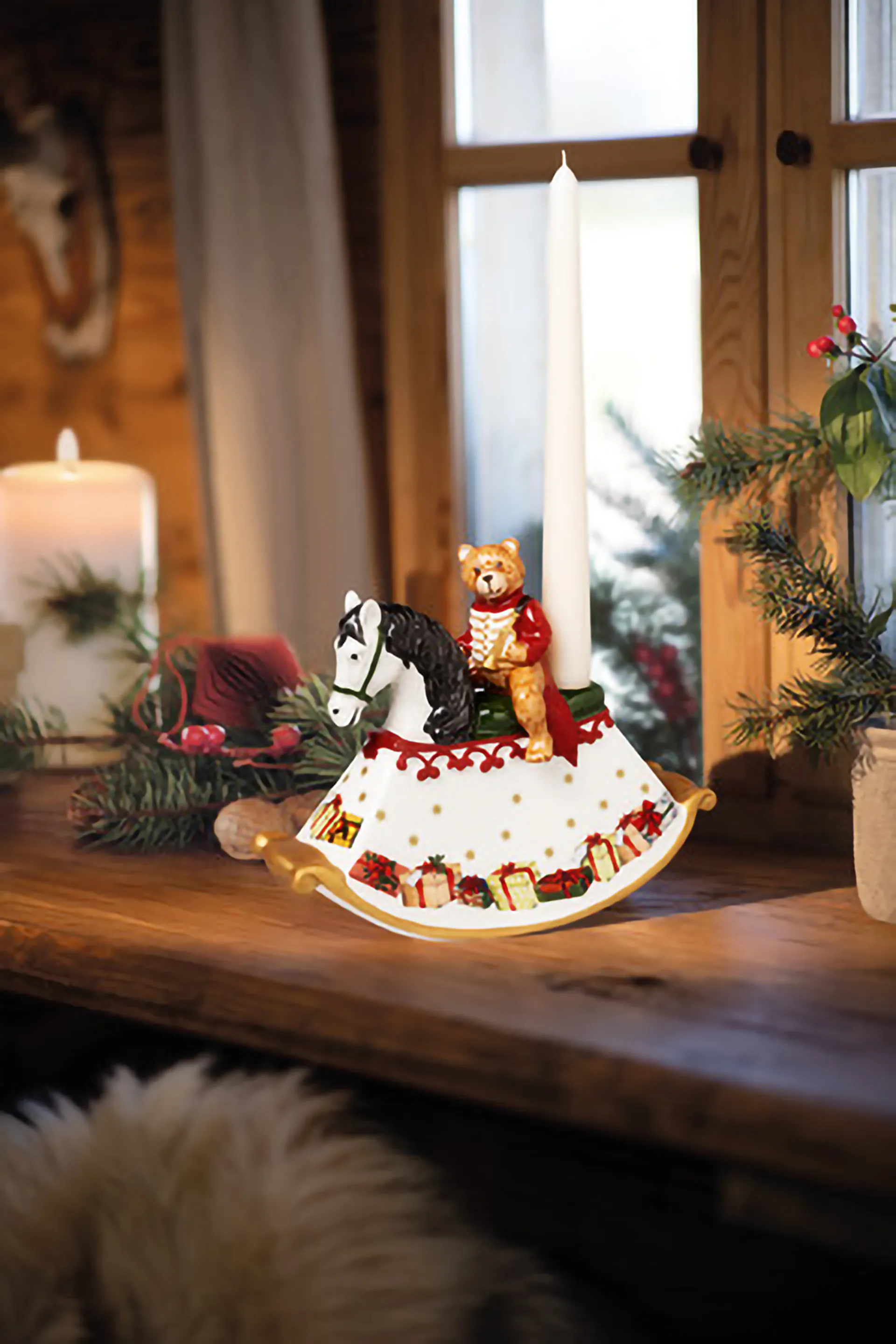 Koń na biegunach Christmas Toys, Biały Villeroy & Boch