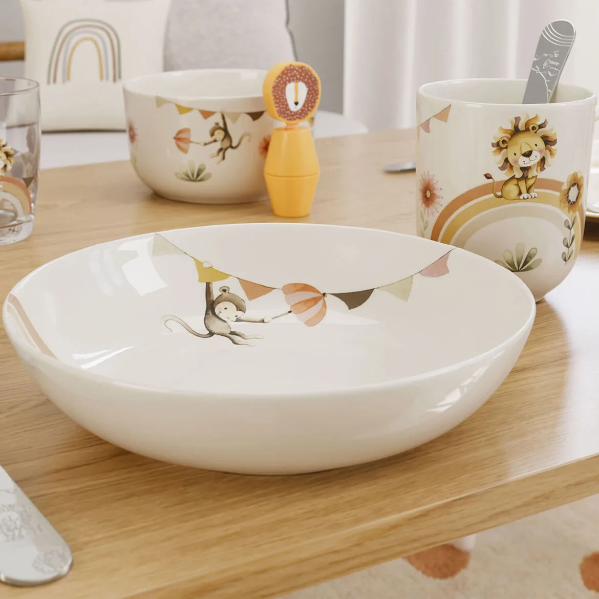Kubek dziecięcy „Roar Like a Lion” L 28 cl, Multi Villeroy & Boch