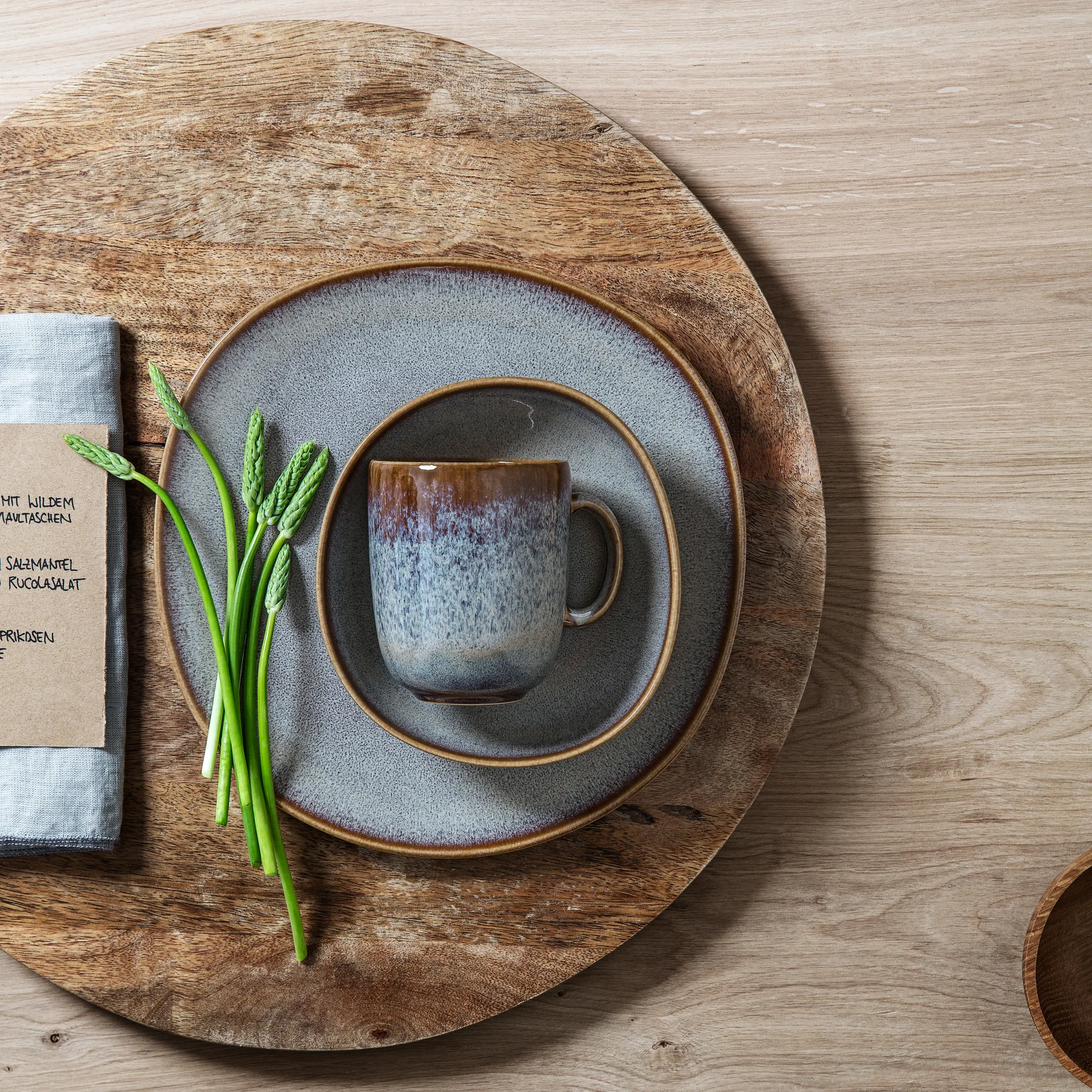 Kubek Lave 40 cl, Lave beige Villeroy & Boch