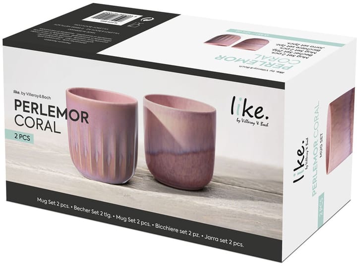Kubek Perlemor 29 cl, 2 szt. , Coral Villeroy & Boch