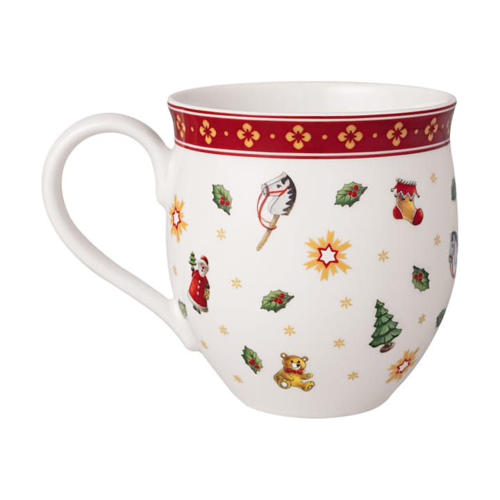 Kubek Toy's Delight 230 ml - Biało-czerwony. - Villeroy & Boch