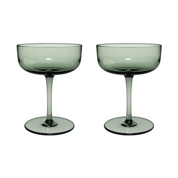 Like kieliszki do szampana coupe 100 ml, 2‑pak - Sage - Villeroy & Boch