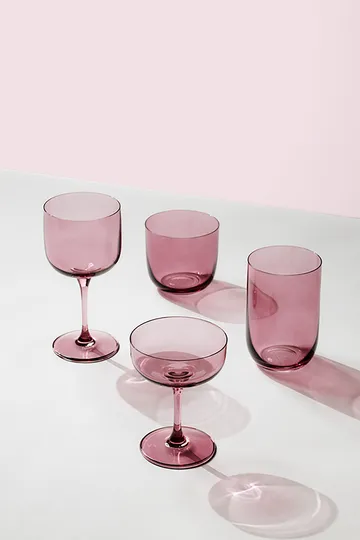 Like szklanki do wody 280 ml, 2‑pack - Grape - Villeroy & Boch