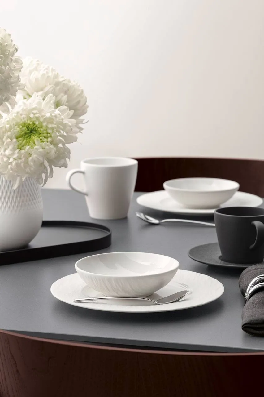 Manufacture Ice talerz, Biały, Ø21,7 cm Villeroy & Boch