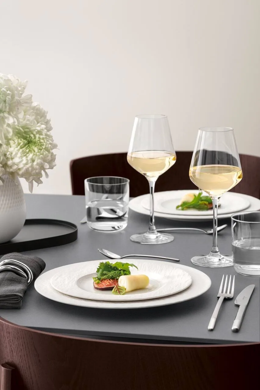 Manufacture Ice talerz, Biały, Ø21,7 cm Villeroy & Boch