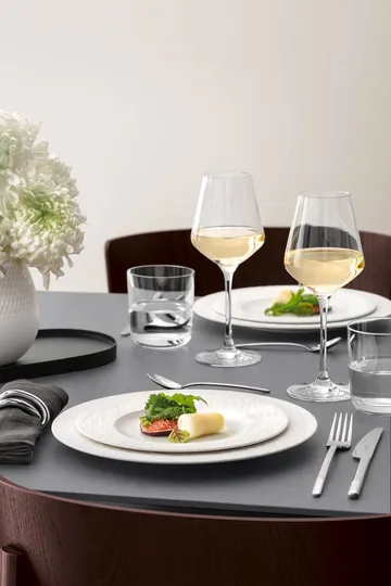 Manufacture Ice talerz - Biały, Ø21,7 cm - Villeroy & Boch
