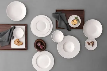Manufacture Ice talerz - Biały, Ø21,7 cm - Villeroy & Boch