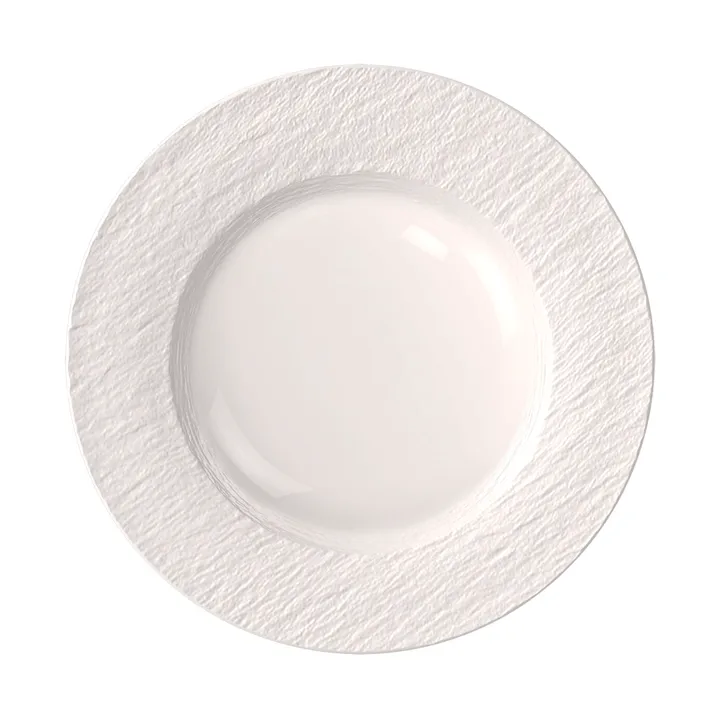 Manufacture Ice talerz - Biały, Ø27,1 cm - Villeroy & Boch