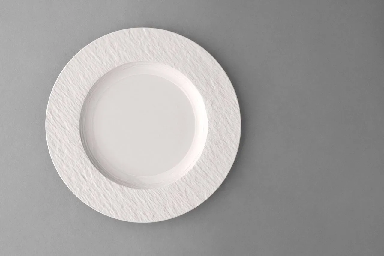 Manufacture Ice talerz, Biały, Ø27,1 cm Villeroy & Boch