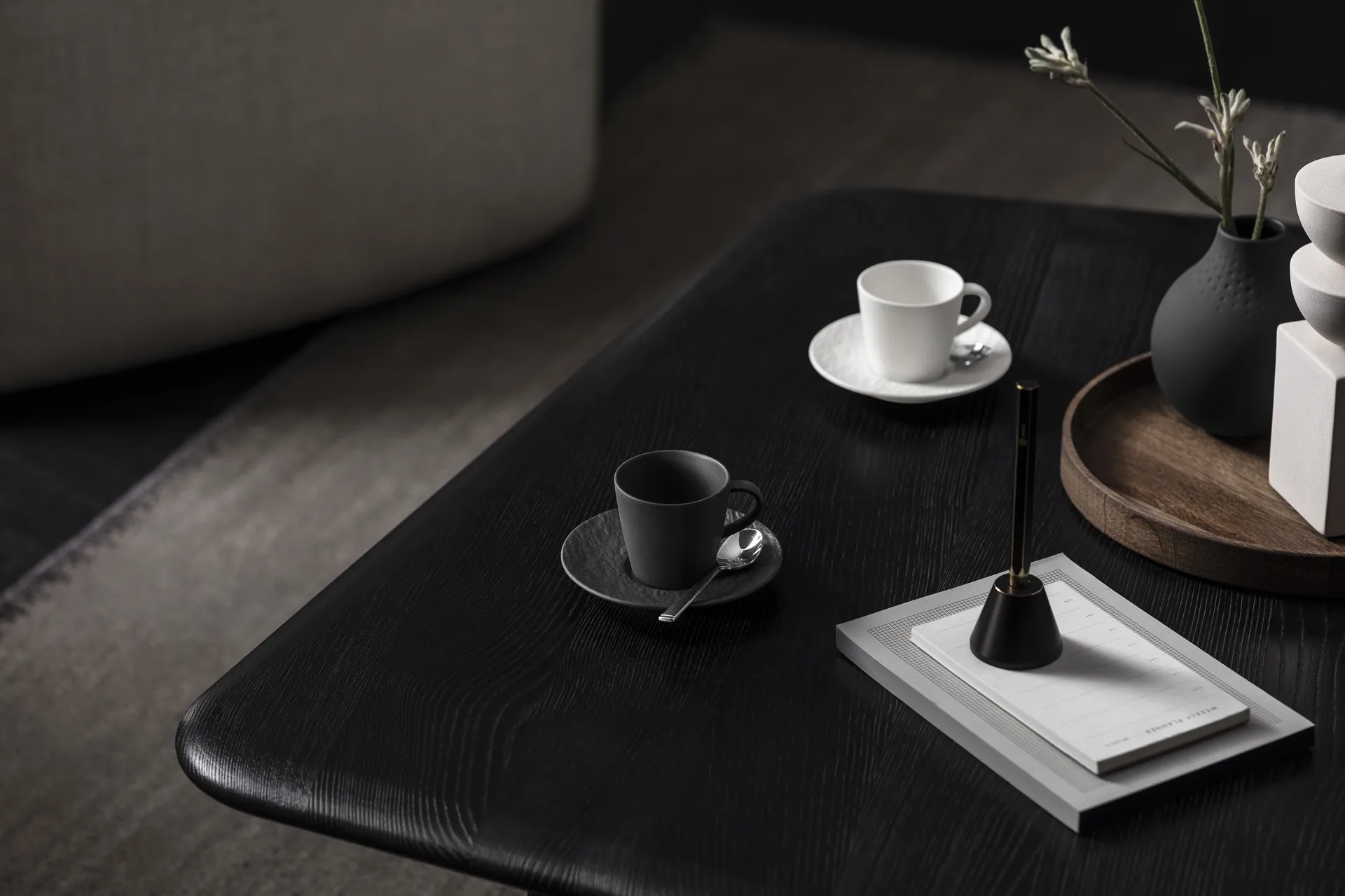 Manufacture Rock filiżanka do espresso 100 ml, Czarny Villeroy & Boch
