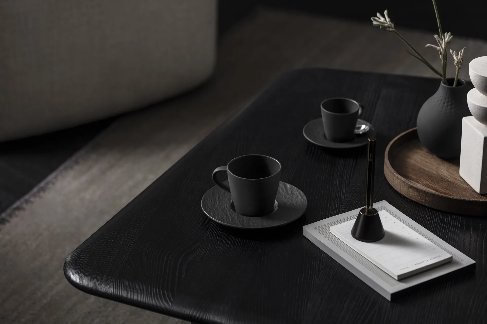 Manufacture Rock filiżanka do kawy 220 ml, Czarny Villeroy & Boch