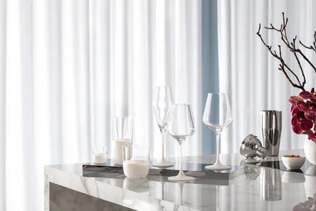 Manufacture Rock kieliszki do wina białego 380 ml, 4‑pak, Przezroczysto-białe Villeroy & Boch