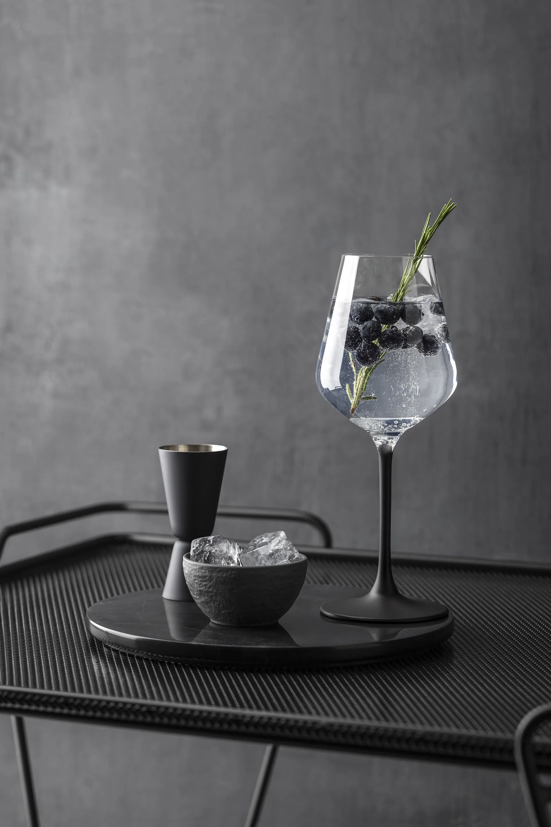Manufacture Rock kieliszki do wina białego 380 ml, 4‑pak, Przezroczysty-czarny Villeroy & Boch