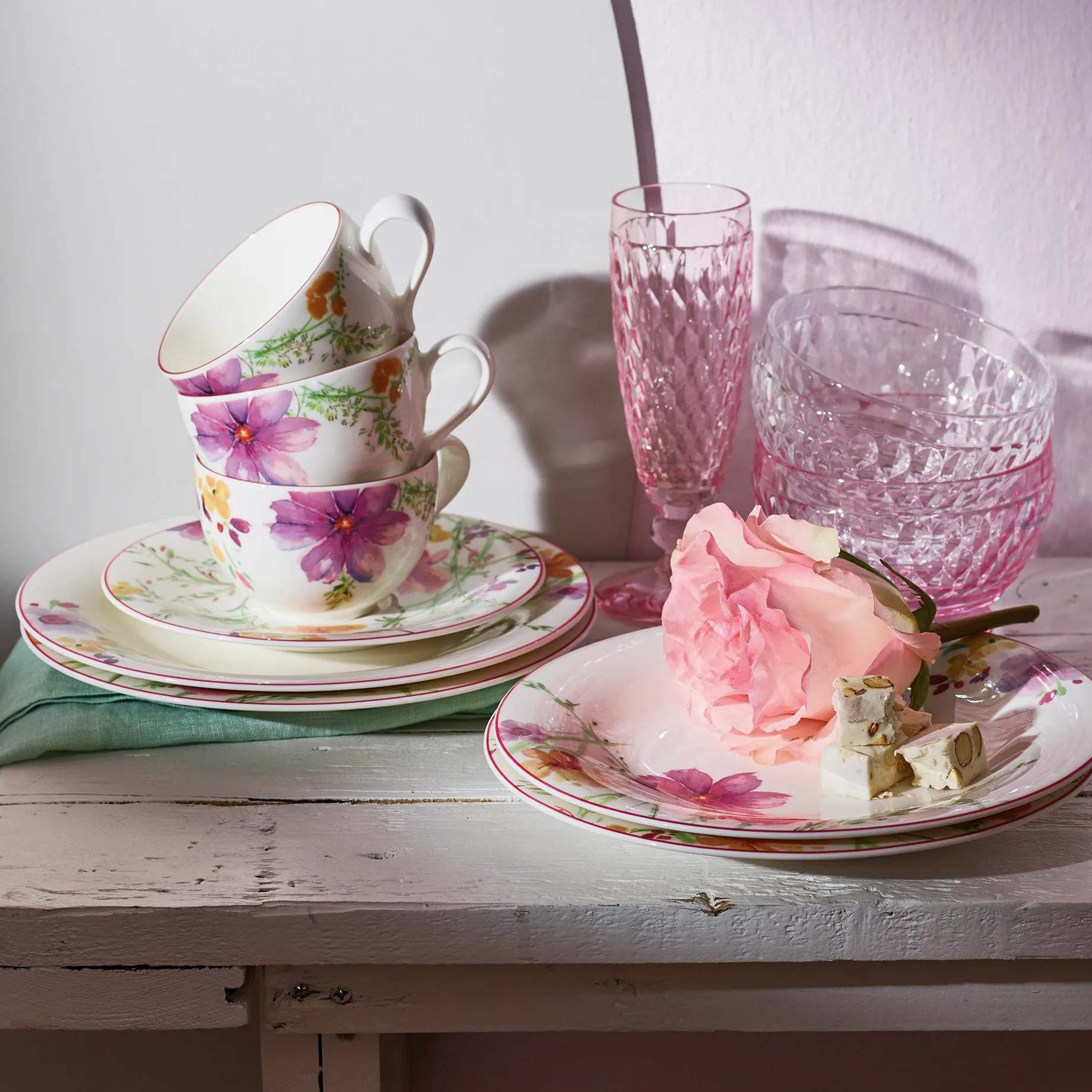 Mariefleur Basic spodek na filiżankę śniadaniową, 19 cm Villeroy & Boch