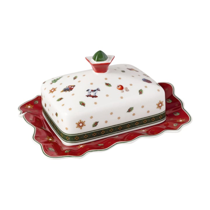 Maselniczka Toy's Delight  16x19 cm - Biało-czerwony. - Villeroy & Boch
